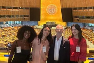 Incontro dei giovani presso l'ONU a New York