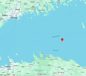 L'isola estone di Vaindloo è situata nel Golfo di Finlandia