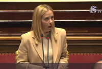 Giorgia Meloni, Senato della Repubblica, 22 ottobre 2025