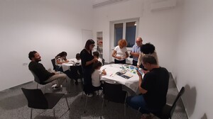 Un momento di un laboratorio