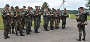 Addestramento di soldati ucraini