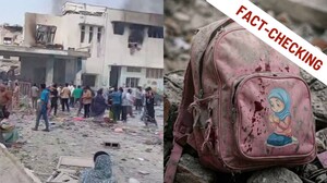 Scuola elemetare bombardata in Iran