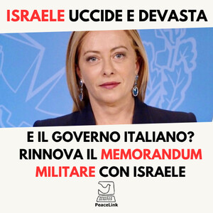 Rinnovo Memorandum militare Italia-Israele