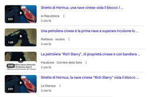 La vicenda della petroliera diretta verso la Cina e che forza il blocco navale USA