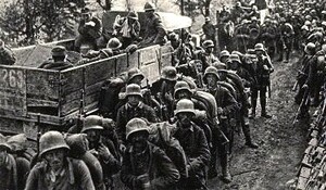 La disfatta di Caporetto, i tedeschi avanzano nel 1917