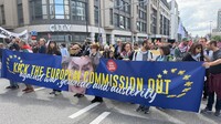 Manifestazione pacifista a Bruxelles 14.6.2026