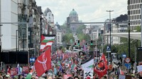 Manifestazione europea contro il riarmo, Bruxelles 16 giugno 2026
