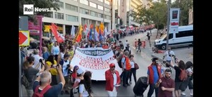 Manifestazione in Turchia contro il vertice Nato, luglio 2026