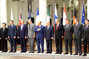I capi di stato protagonisti del G8 di Genova 