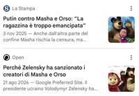 Zelensky censura un cartone animato