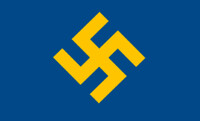 Bandiera del National Socialist Workers Party (of Sweden)