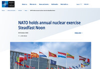 Esercitazione NATO Steadfast Noon: l’Italia non può essere complice della follia atomica