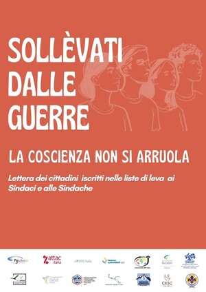 Sollevati! Fai obiezione di coscienza alla guerra!