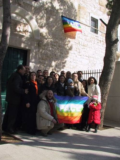 Nella nostra piccola parrocchia "Immacolata" a Modugno (BA) manifestiamo la nostra convinta richiesta di pace. PACE A TUTTI VOI!