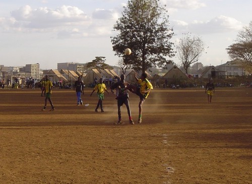 Soccer for Peace in Matahare area