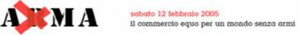 no alle armi per un commercio equo