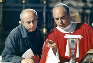 Il regista e Luca Zingaretti