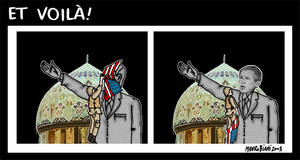 Et Voilà  Vignetta di Mauro Biani