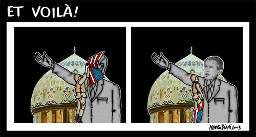 Et Voilà  Vignetta di Mauro Biani
