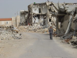 Ramallah: il compound di Arafat distrutto dall'esercito israeliano