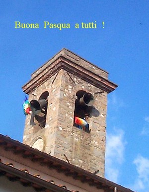 A tutti gli amici tanti auguri di buona Pasqua 2003 - con amicizia e stima d. Carlo da Galliano Mugello (FI) Parrocchia di S.Bartolomeo a Galliano    