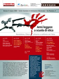 Pax Christi  Missione Oggi  Diocesi di Brescia
Armi leggere a scuola di etica