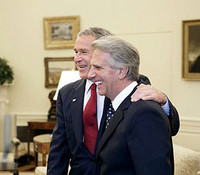 Tabarè e Bush