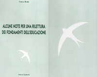 ALCUNE NOTE PER UNA RILETTURA DEI FONDAMENTI DELL’EDUCAZIONE