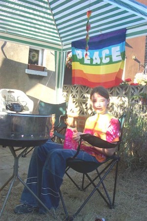 Here is another picture of a flag in my Garden in Rochester. Bye. Kevin (UK) 