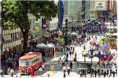 Centro di Curitiba (Brasile)