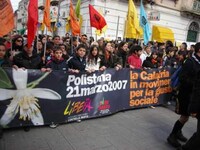 Solidarietà alla cooperativa Valle del Marro