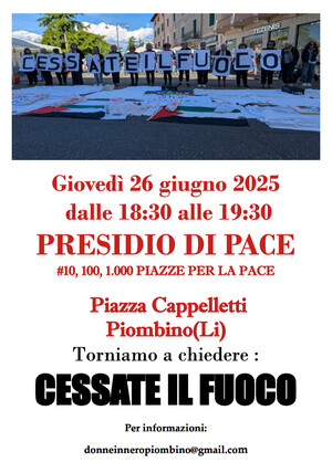 Logo Donne in nero, Piombino 
